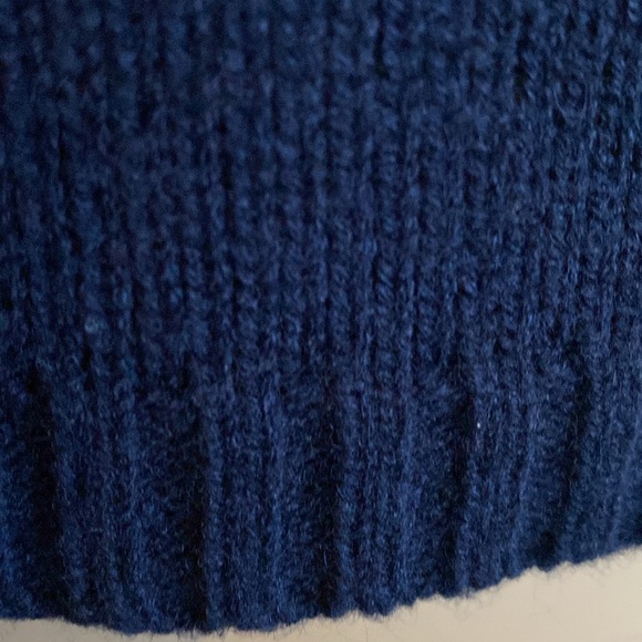 Zara - Navy Knit sweater Sz Small - Picture 5 of 11